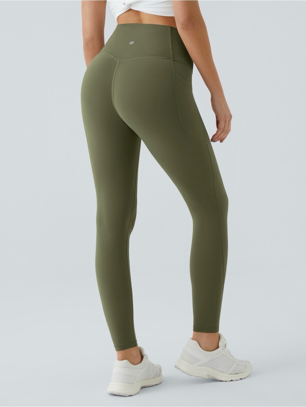 Halara UltraSculpt™ High Waisted Tummy Control Pocket 7/8 Leggings NWT Large